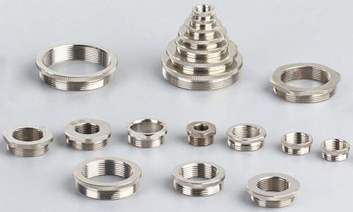 circle and hexagon cable gland reducer