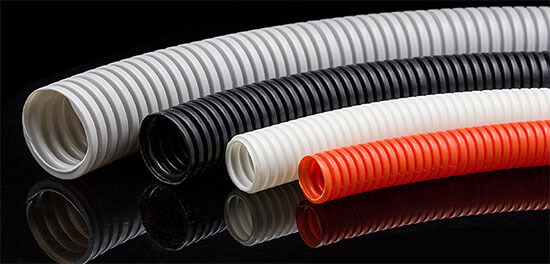 PVC flexible conduit details show