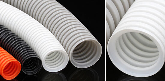 PVC flexible conduit details show