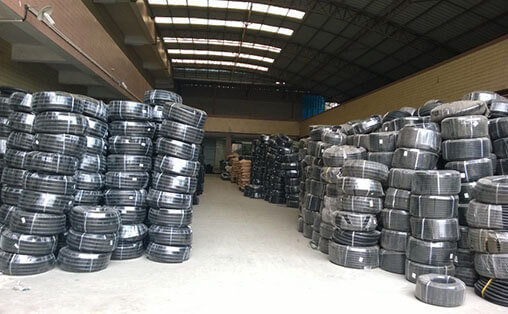 Corrugated Tubes Warehouse