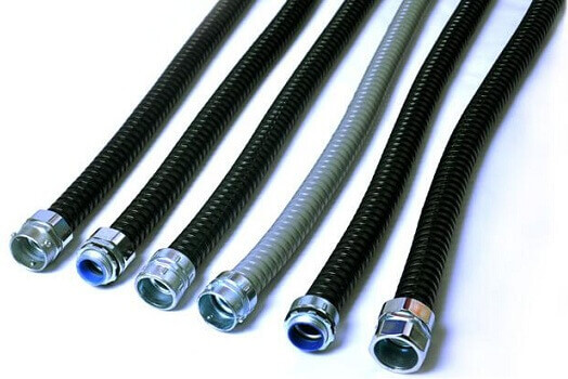 pvc coated conduit with general connectors