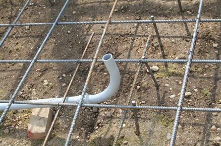 Do not forget the electrical conduit within concrete