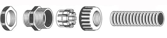 Anti-Stretch Connectors Structure