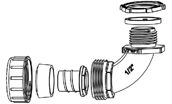 Non-metallic Liquid Tight Conduit Fittings