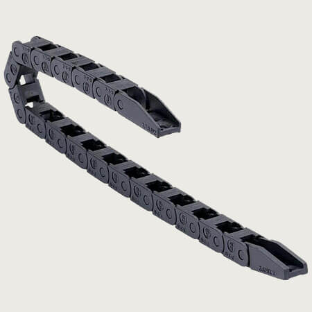 Details about   1M Length Black Plastic Flexible Cable Nested Drag Chain 100x25mm 