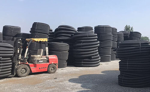 hdpe carbon pipes show