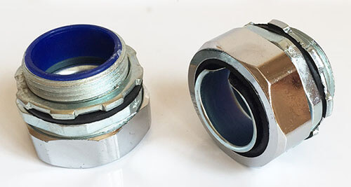 flexible metal conduit connectors(zinic alloy)