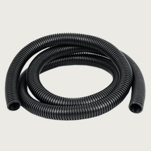 2 metres 20 x 23mm Metal PVC Flexible Corrugated Tube Electric Pipe Cable Protection Tube