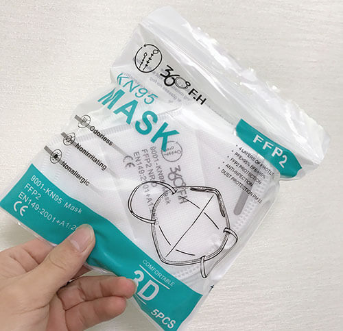 kn95 fask mask package