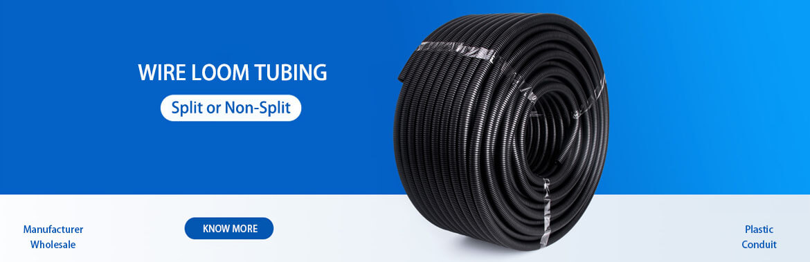 Split Pipe Wire Black Flexible Tube for Electric Conduit Liquid Cable Cover  Sleeve - China Wire Loom, Automotive Wire Loom